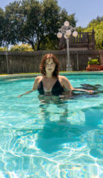 Julieanna just before we went "under."