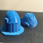 Finished helmet. 1st one didn't go so well.