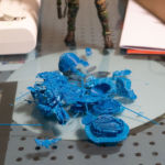 So many attempts and breaking off supports.