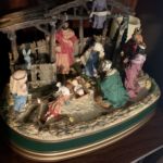 Here is the new Baby Jesus in the scene.